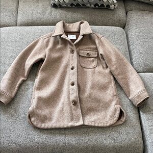 Old Navy Beige Wool-Blend Jacket